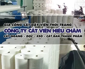 Dịch vụ cắt dây viền ngang không nối biên